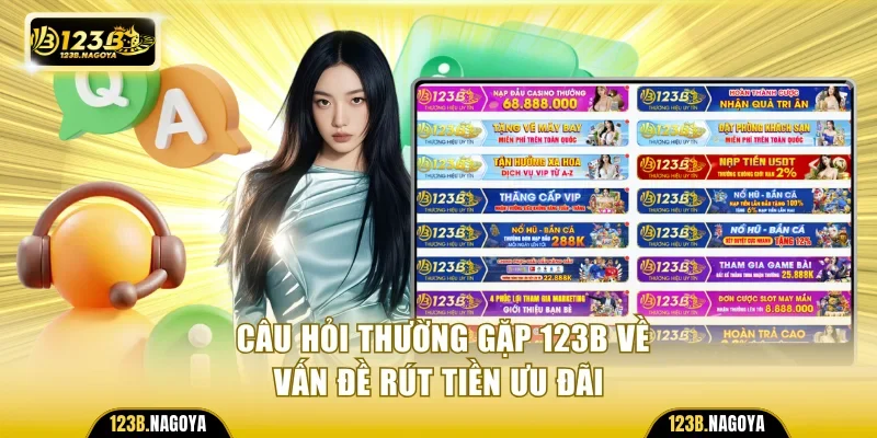 Câu hỏi thường gặp 123B về vấn đề rút tiền ưu đãi