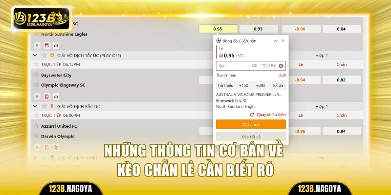 Những thông tin cơ bản về kèo chẵn lẻ cần biết rõ