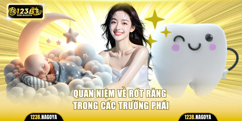 Quan niệm về rớt răng trong các trường phái