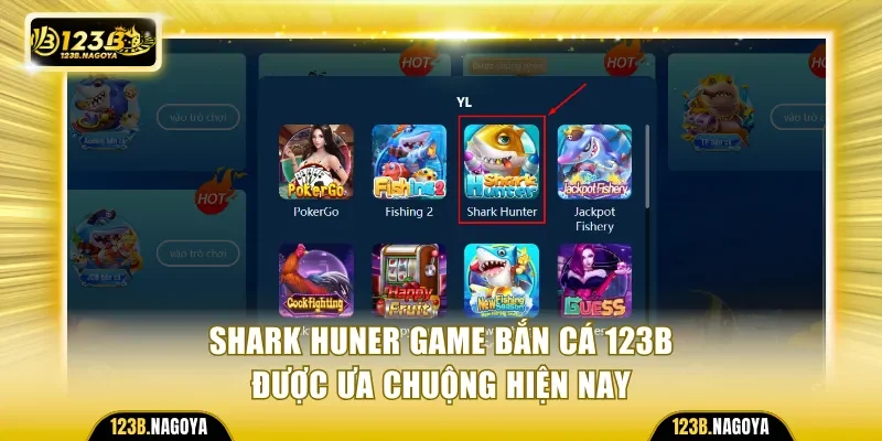 Shark Hunter game được nhiều người ưa thích tại bắn cá 123B